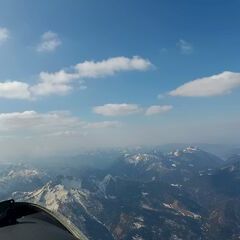 Flugwegposition um 12:48:07: Aufgenommen in der Nähe von Gemeinde Thiersee, 6335, Österreich in 2466 Meter